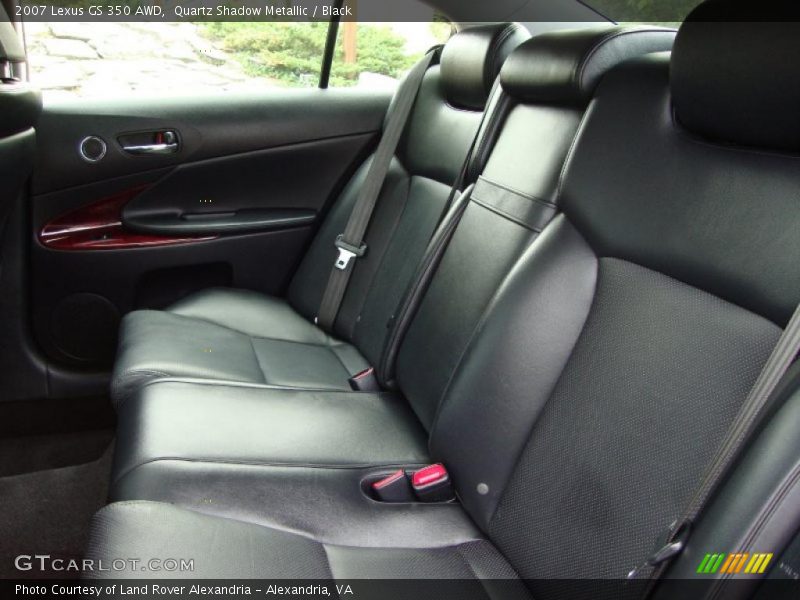 Quartz Shadow Metallic / Black 2007 Lexus GS 350 AWD