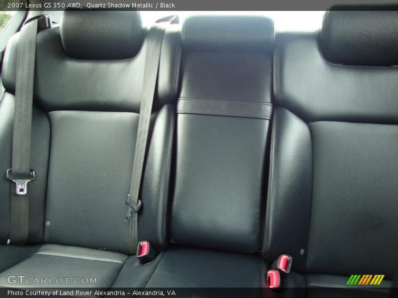 Quartz Shadow Metallic / Black 2007 Lexus GS 350 AWD