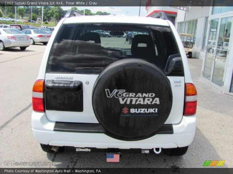 Polar White / Gray 2002 Suzuki Grand Vitara JLX 4x4