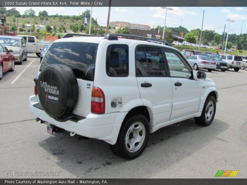 Polar White / Gray 2002 Suzuki Grand Vitara JLX 4x4