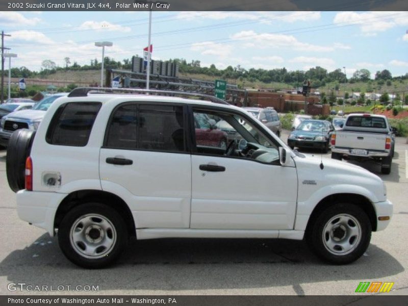 Polar White / Gray 2002 Suzuki Grand Vitara JLX 4x4