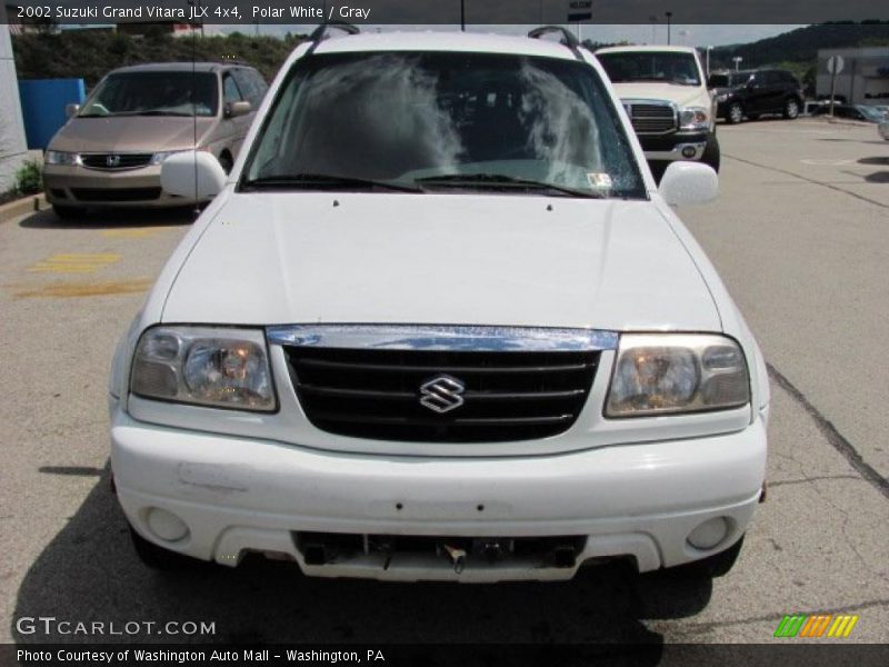 Polar White / Gray 2002 Suzuki Grand Vitara JLX 4x4