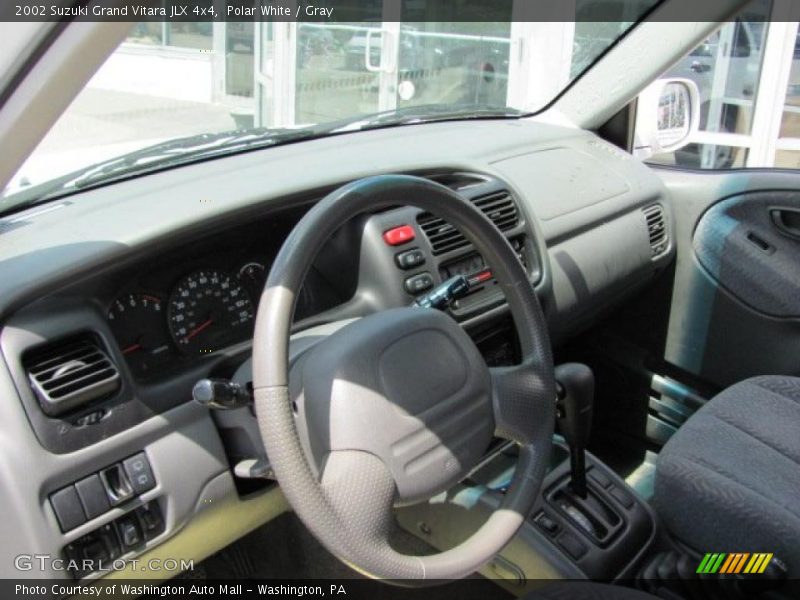 Polar White / Gray 2002 Suzuki Grand Vitara JLX 4x4