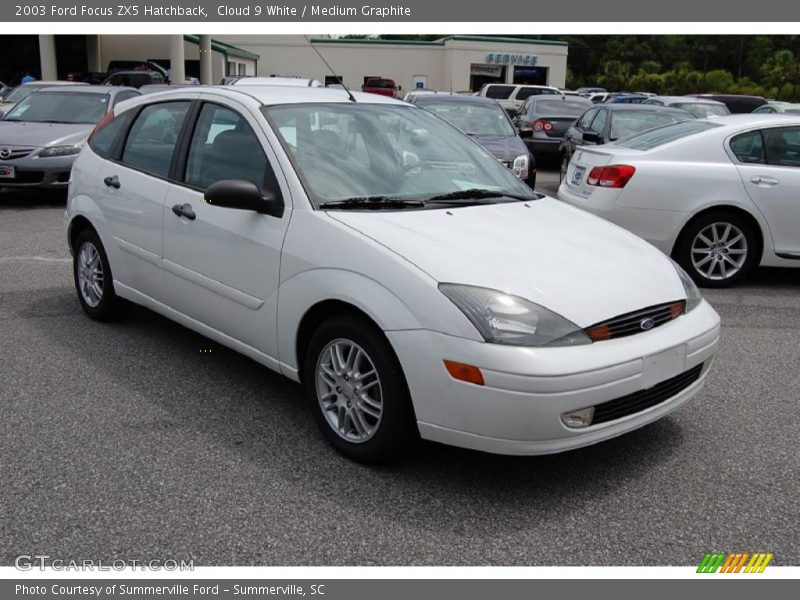 Cloud 9 White / Medium Graphite 2003 Ford Focus ZX5 Hatchback