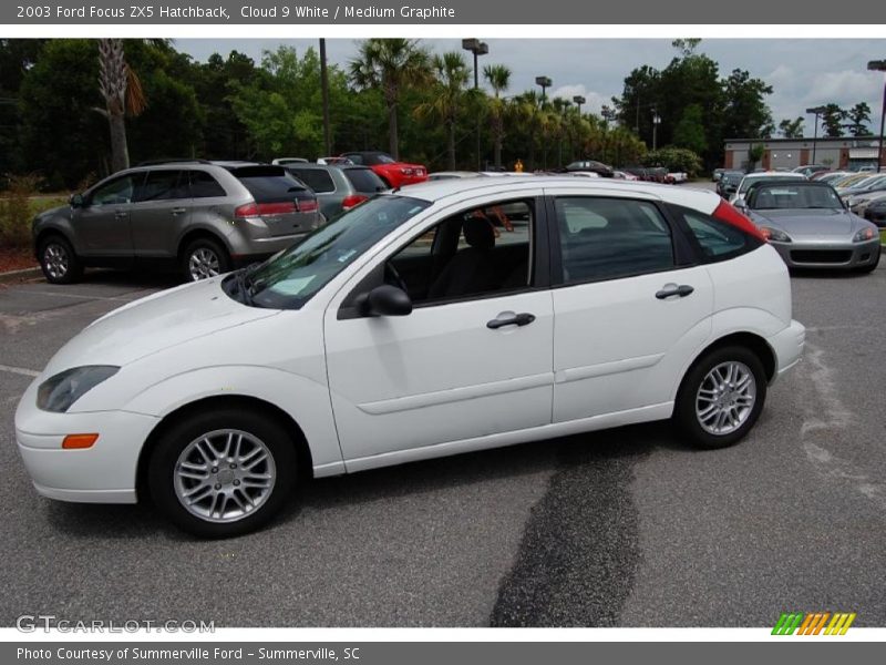 Cloud 9 White / Medium Graphite 2003 Ford Focus ZX5 Hatchback