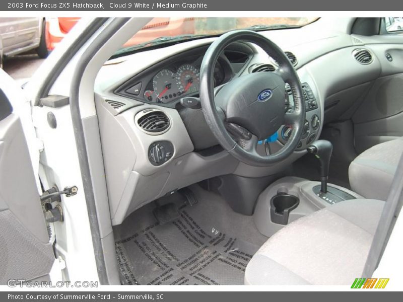 Cloud 9 White / Medium Graphite 2003 Ford Focus ZX5 Hatchback