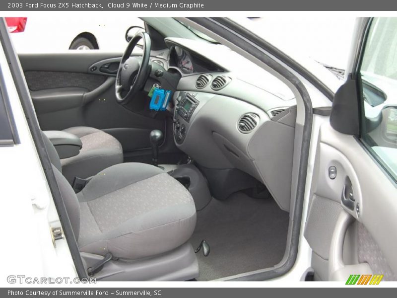 Cloud 9 White / Medium Graphite 2003 Ford Focus ZX5 Hatchback