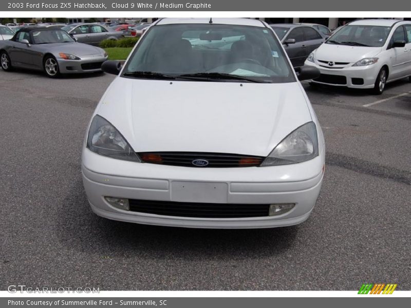 Cloud 9 White / Medium Graphite 2003 Ford Focus ZX5 Hatchback
