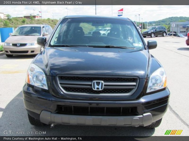 Nighthawk Black Pearl / Gray 2003 Honda Pilot LX 4WD