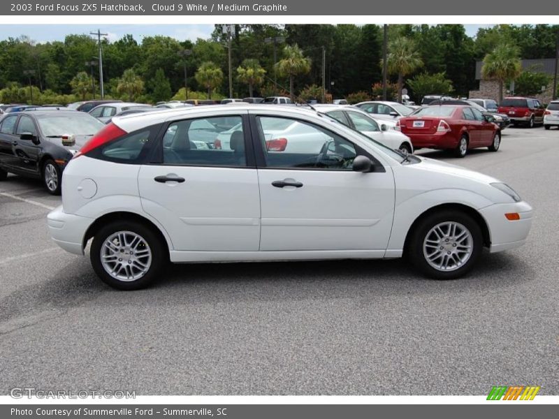 Cloud 9 White / Medium Graphite 2003 Ford Focus ZX5 Hatchback