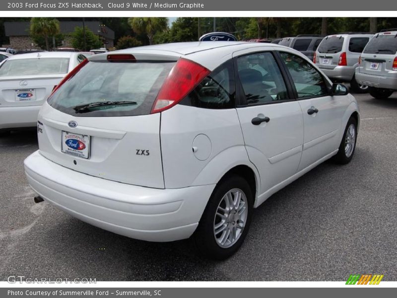 Cloud 9 White / Medium Graphite 2003 Ford Focus ZX5 Hatchback