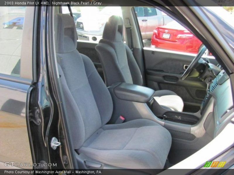 Nighthawk Black Pearl / Gray 2003 Honda Pilot LX 4WD