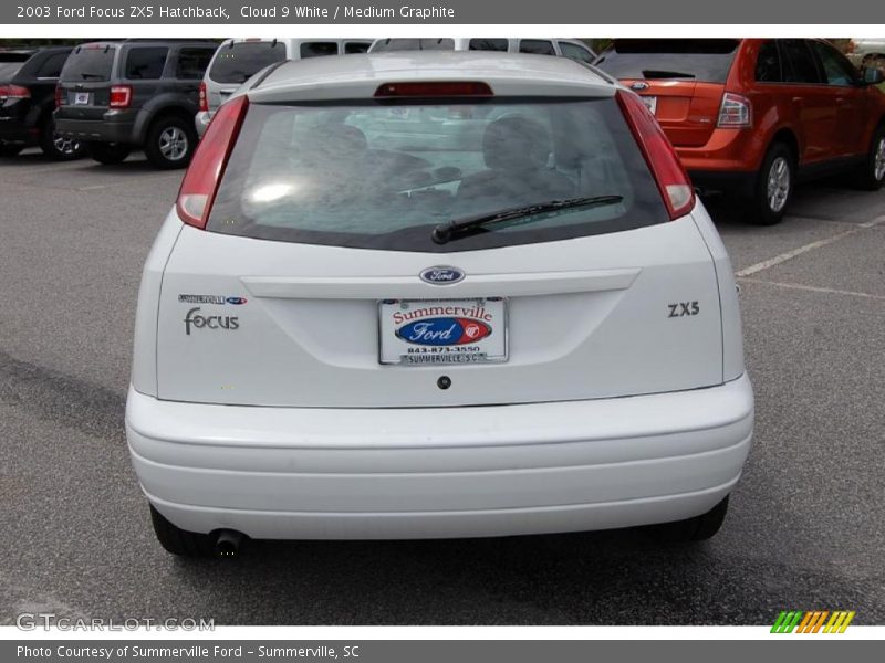 Cloud 9 White / Medium Graphite 2003 Ford Focus ZX5 Hatchback