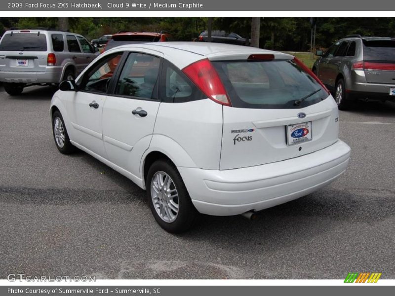 Cloud 9 White / Medium Graphite 2003 Ford Focus ZX5 Hatchback