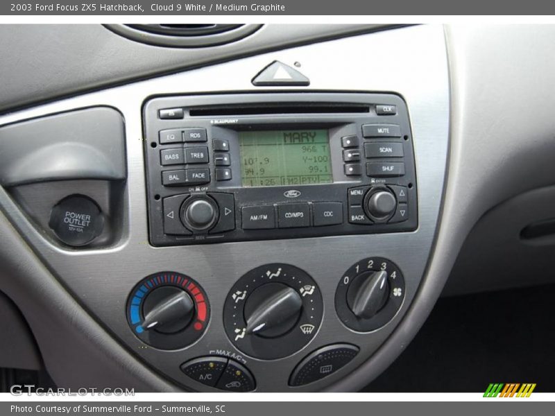 Cloud 9 White / Medium Graphite 2003 Ford Focus ZX5 Hatchback