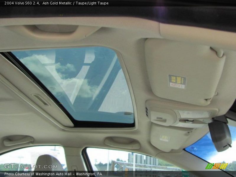 Ash Gold Metallic / Taupe/Light Taupe 2004 Volvo S60 2.4