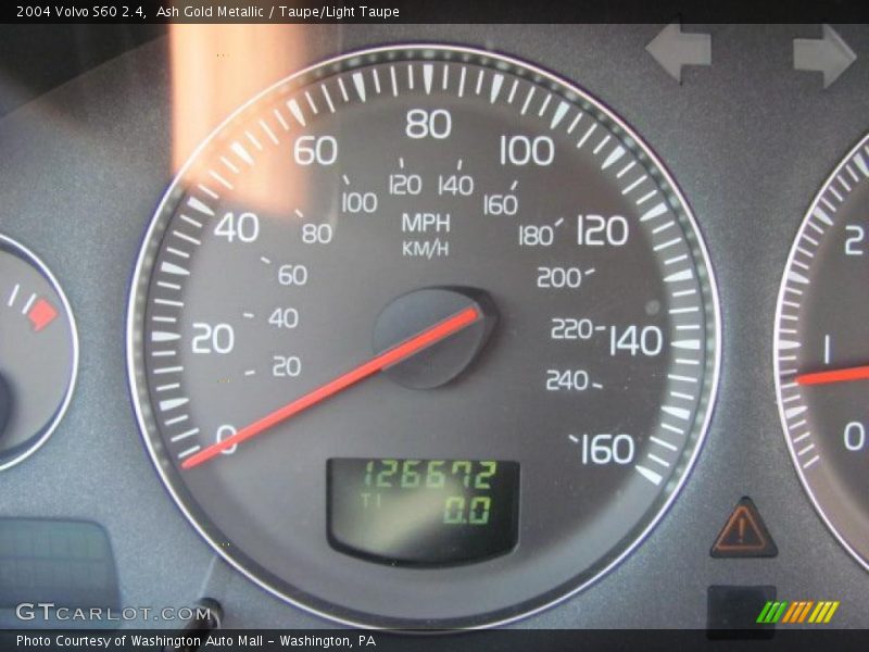Ash Gold Metallic / Taupe/Light Taupe 2004 Volvo S60 2.4