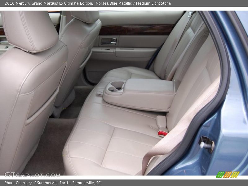 Norsea Blue Metallic / Medium Light Stone 2010 Mercury Grand Marquis LS Ultimate Edition