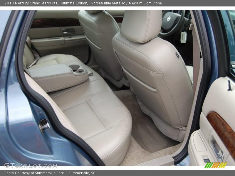 Norsea Blue Metallic / Medium Light Stone 2010 Mercury Grand Marquis LS Ultimate Edition