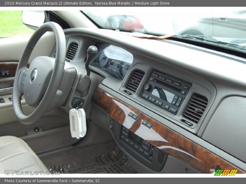 Norsea Blue Metallic / Medium Light Stone 2010 Mercury Grand Marquis LS Ultimate Edition