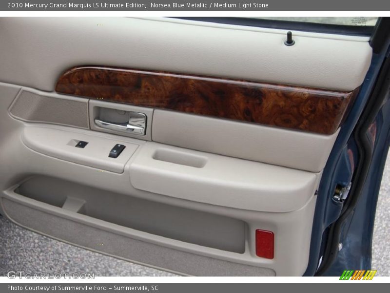 Norsea Blue Metallic / Medium Light Stone 2010 Mercury Grand Marquis LS Ultimate Edition