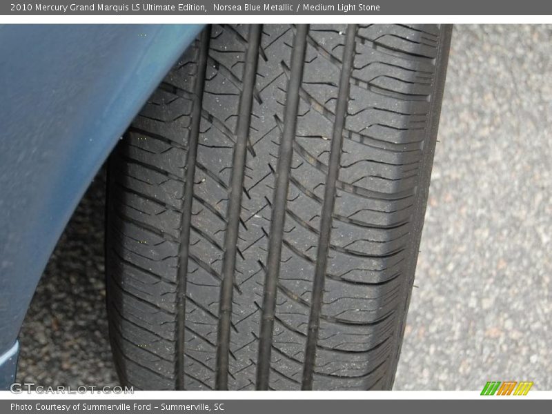Norsea Blue Metallic / Medium Light Stone 2010 Mercury Grand Marquis LS Ultimate Edition