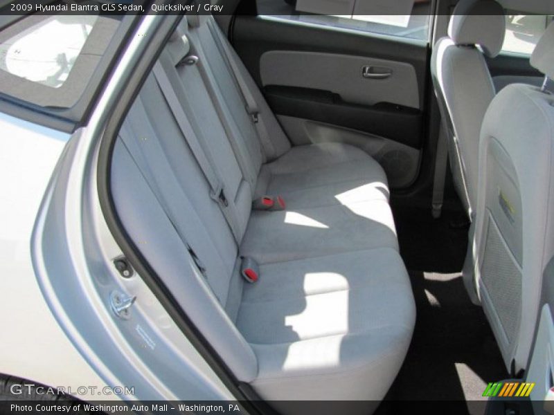 Quicksilver / Gray 2009 Hyundai Elantra GLS Sedan