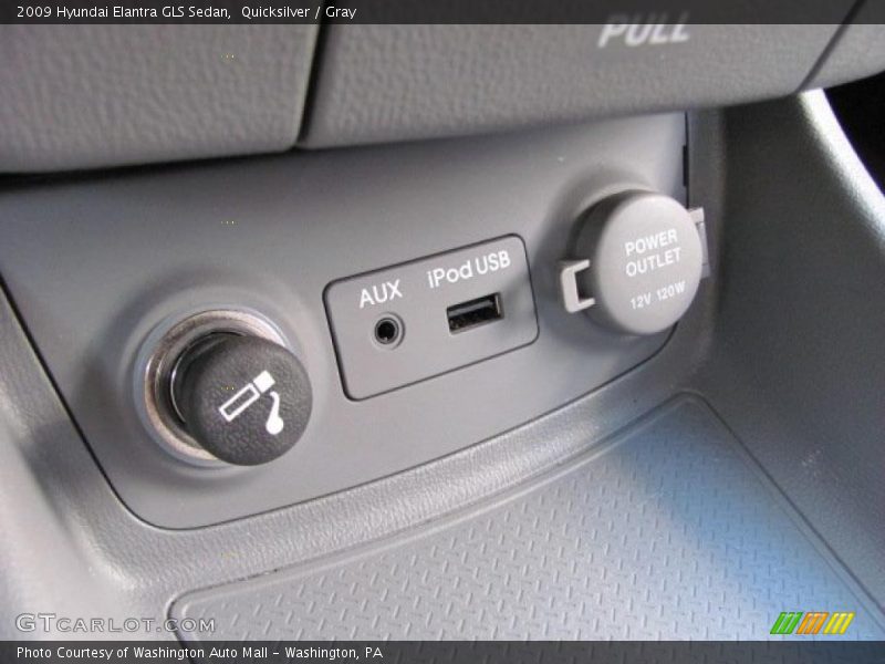 Quicksilver / Gray 2009 Hyundai Elantra GLS Sedan