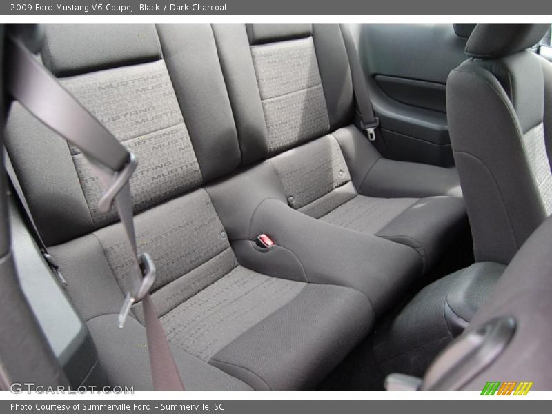 Black / Dark Charcoal 2009 Ford Mustang V6 Coupe