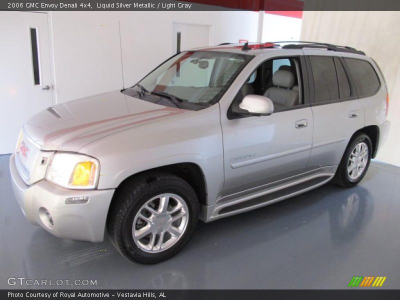 Liquid Silver Metallic / Light Gray 2006 GMC Envoy Denali 4x4