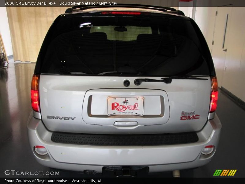 Liquid Silver Metallic / Light Gray 2006 GMC Envoy Denali 4x4