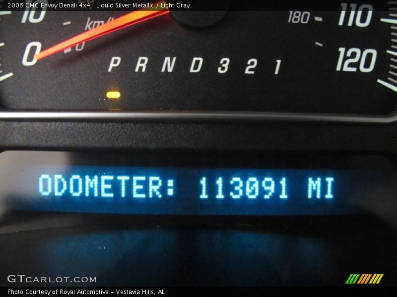 Liquid Silver Metallic / Light Gray 2006 GMC Envoy Denali 4x4