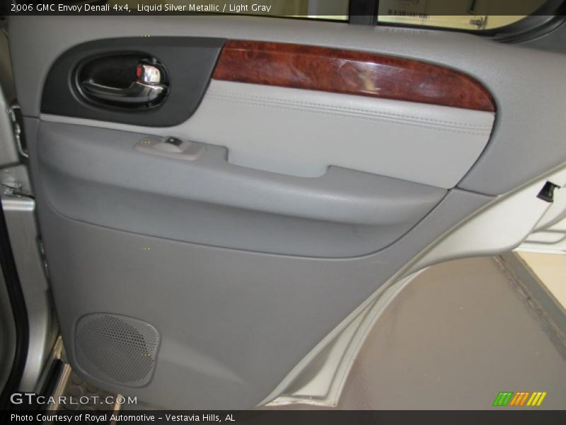 Liquid Silver Metallic / Light Gray 2006 GMC Envoy Denali 4x4