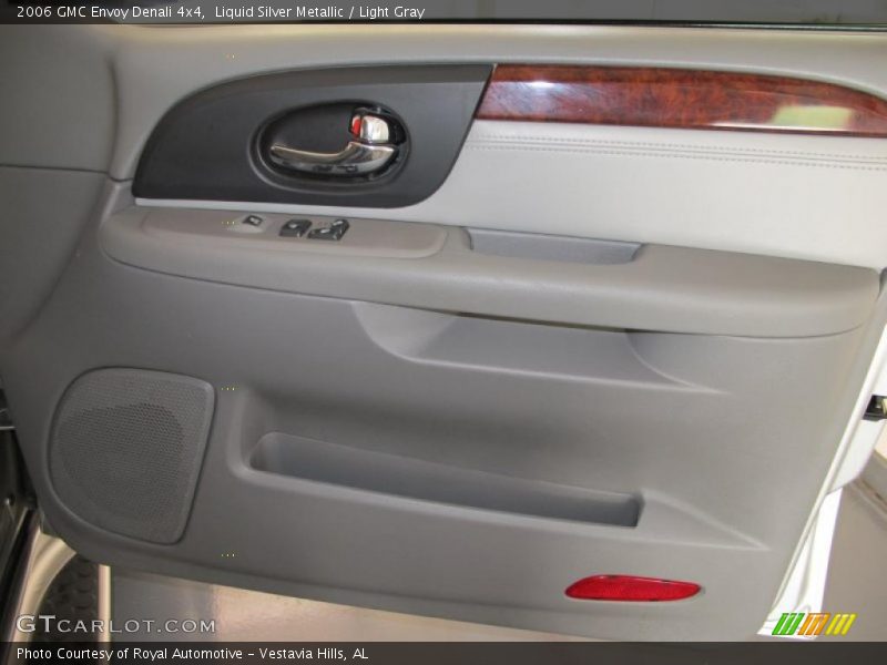 Liquid Silver Metallic / Light Gray 2006 GMC Envoy Denali 4x4