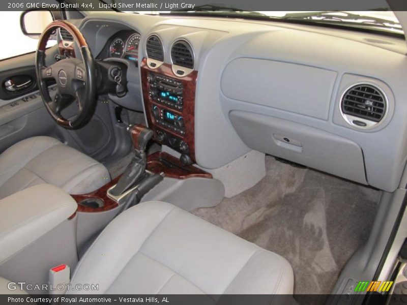 Liquid Silver Metallic / Light Gray 2006 GMC Envoy Denali 4x4