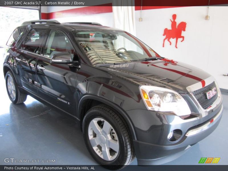 Carbon Metallic / Ebony 2007 GMC Acadia SLT
