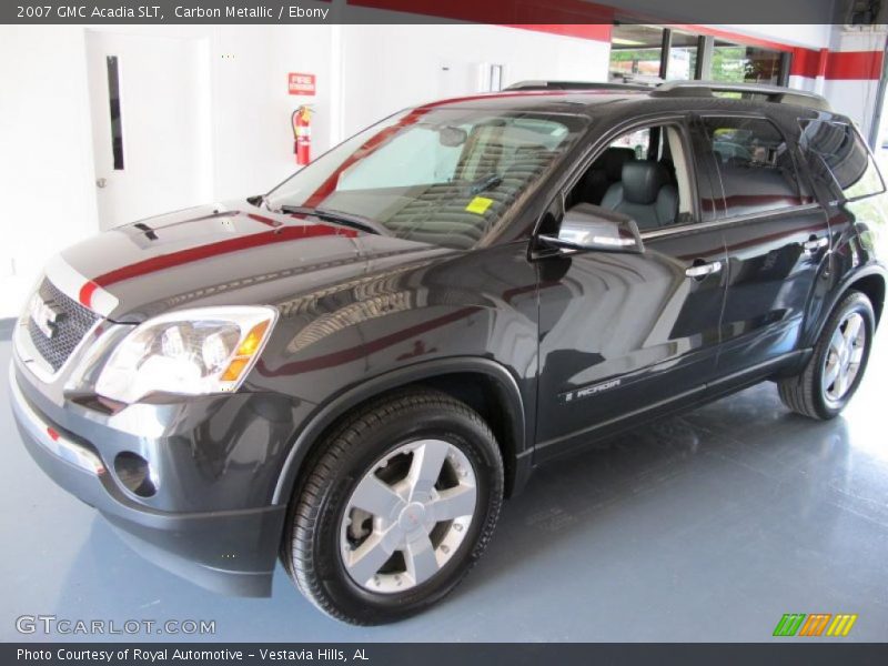 Carbon Metallic / Ebony 2007 GMC Acadia SLT