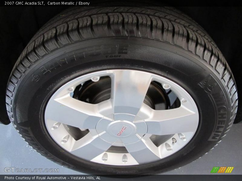 Carbon Metallic / Ebony 2007 GMC Acadia SLT