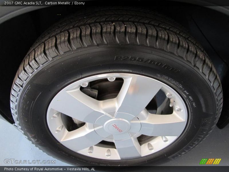 Carbon Metallic / Ebony 2007 GMC Acadia SLT