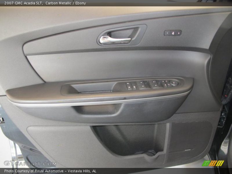 Carbon Metallic / Ebony 2007 GMC Acadia SLT