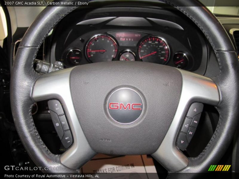 Carbon Metallic / Ebony 2007 GMC Acadia SLT