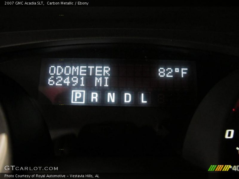 Carbon Metallic / Ebony 2007 GMC Acadia SLT