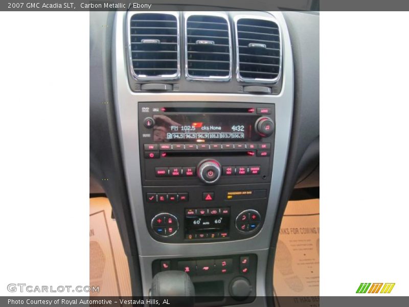 Carbon Metallic / Ebony 2007 GMC Acadia SLT