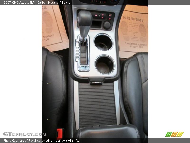 Carbon Metallic / Ebony 2007 GMC Acadia SLT