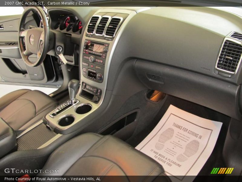 Carbon Metallic / Ebony 2007 GMC Acadia SLT