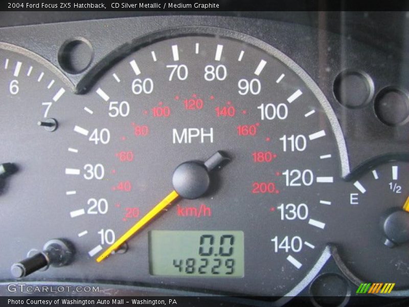 CD Silver Metallic / Medium Graphite 2004 Ford Focus ZX5 Hatchback