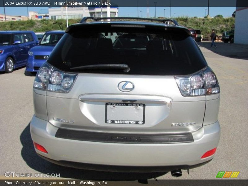 Millinnium Silver Metallic / Black 2004 Lexus RX 330 AWD