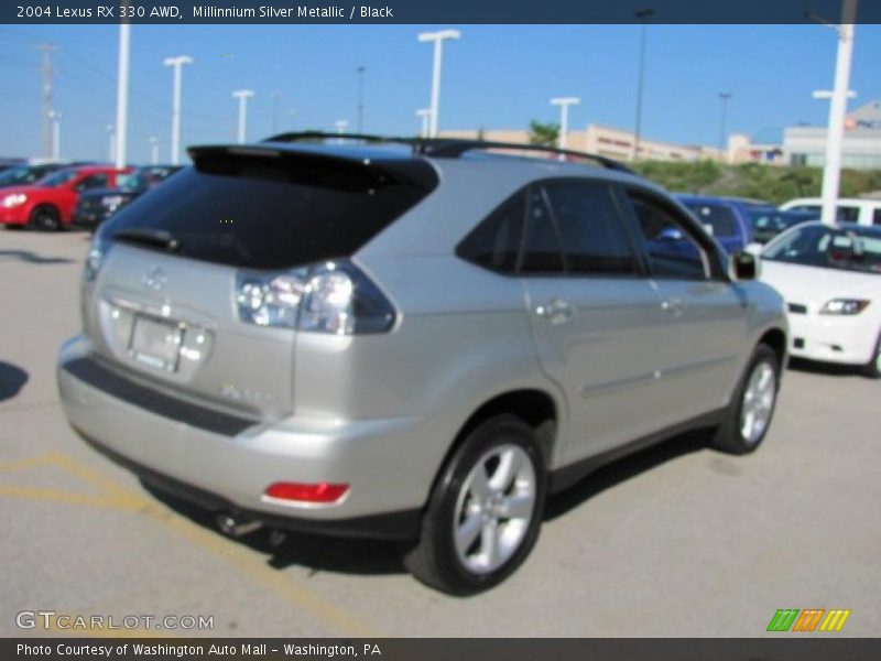 Millinnium Silver Metallic / Black 2004 Lexus RX 330 AWD