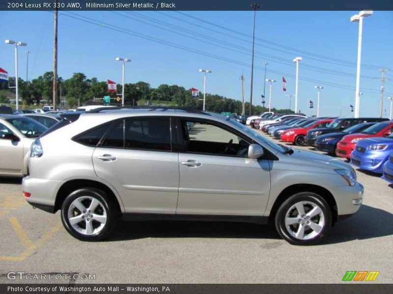 Millinnium Silver Metallic / Black 2004 Lexus RX 330 AWD