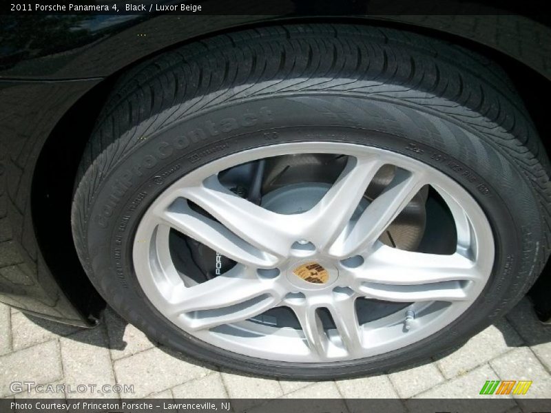 Black / Luxor Beige 2011 Porsche Panamera 4